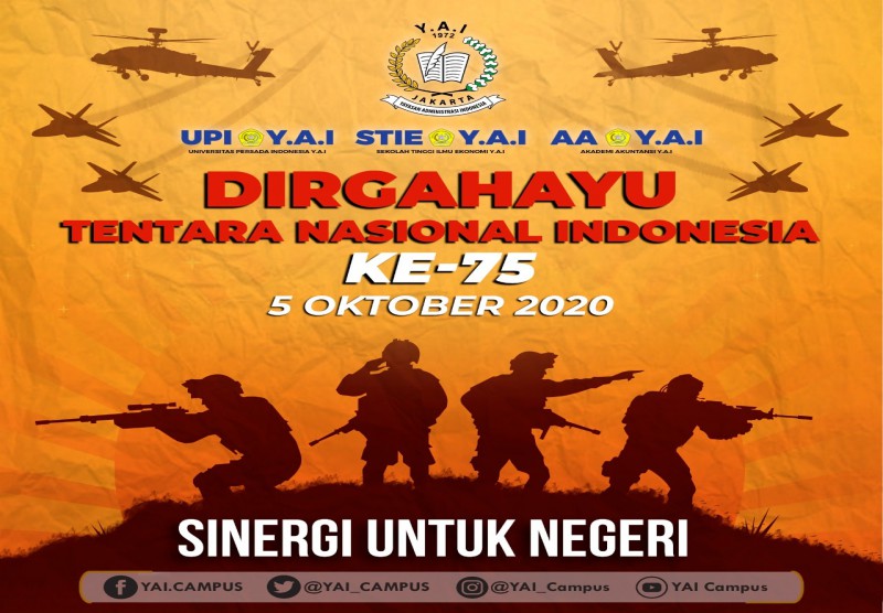 Dirgahayu Tentara Nasional Indonesia ke-75